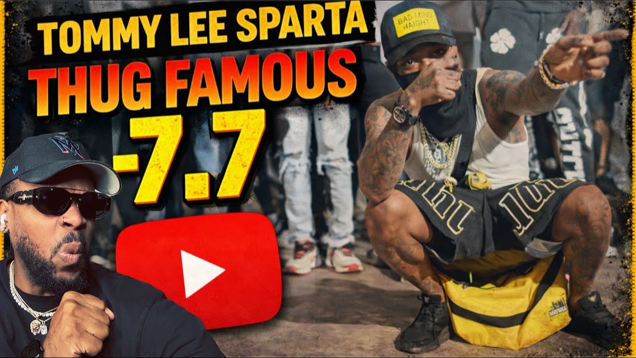 Реакция на официальный музыкальный клип Tommy Lee Sparta и Thug Famous 7 7