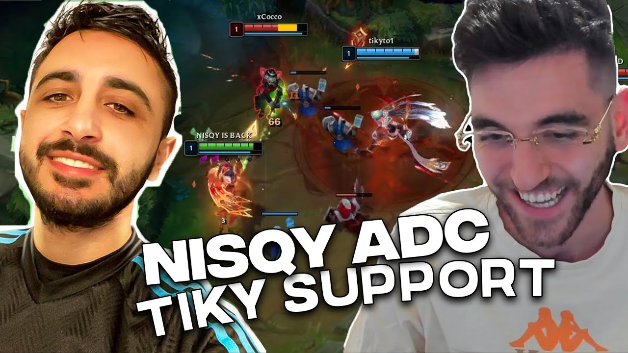 NISQY ET TIKY EN DUO BOTLANE (Il a osé me vanner...)