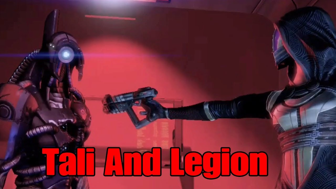 Mass Effect 2  - Tali & Legion Are Having A Little Chat