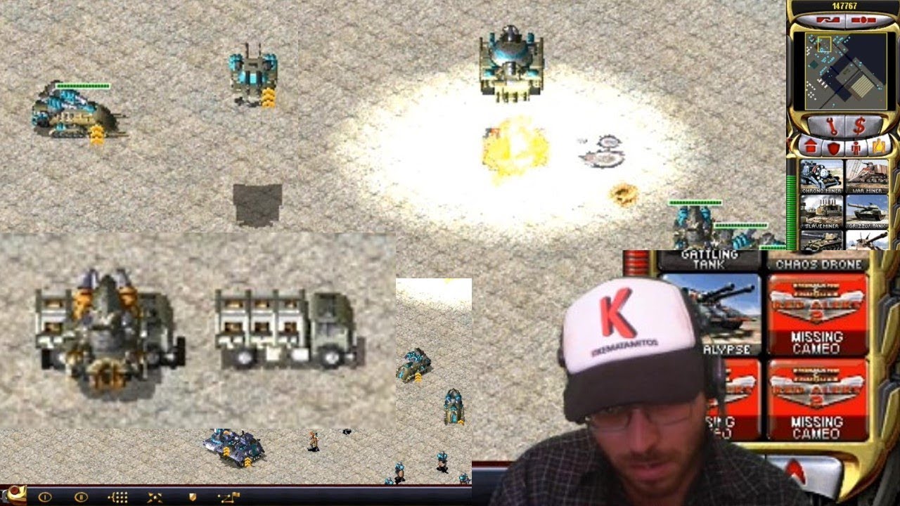 Another Red Alert 2 Yuri's Revenge Experiments, bugs and glitches video
