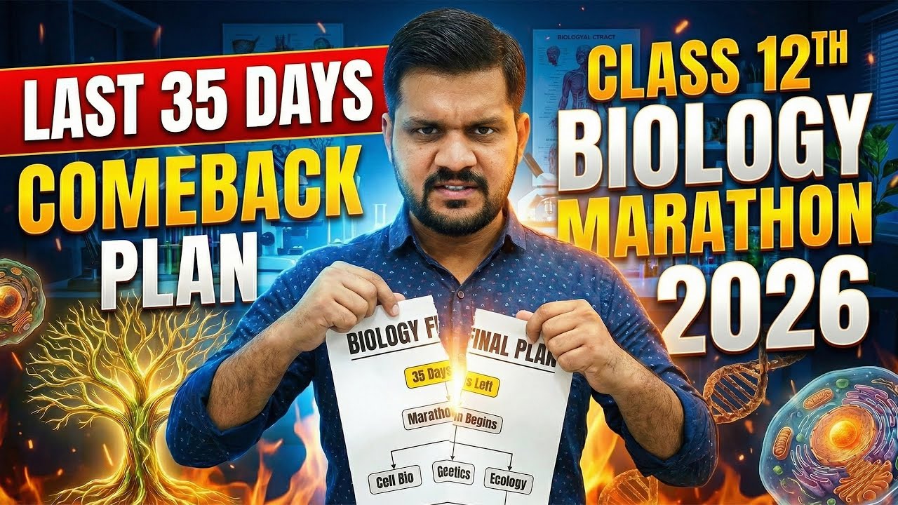 Class 12 Biology Board Exam Plan | Unit - Wise Weightage