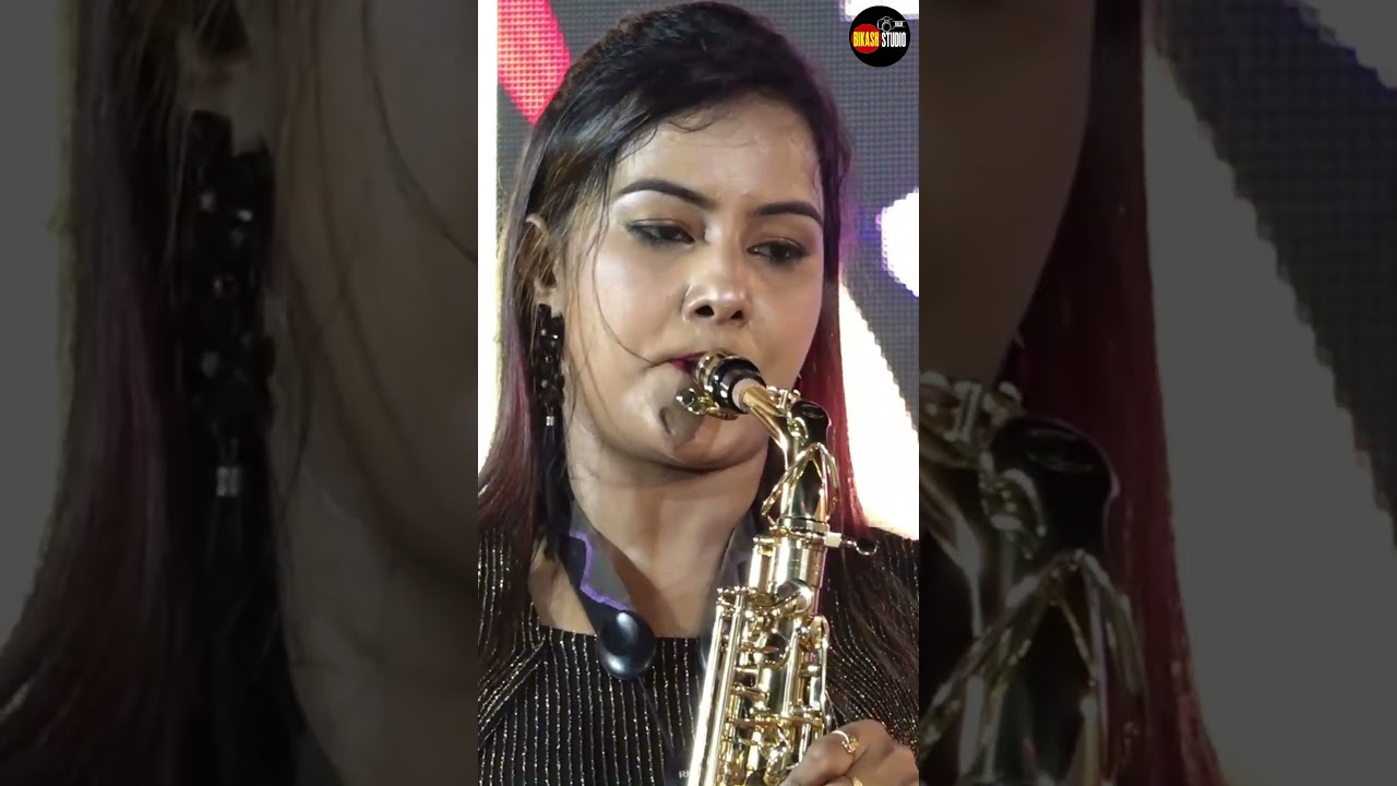 Mere Rang Me Rangne Wali || Saxophone Cover by Lipika Samanta || Lipika Stage Show || Bikash Studio