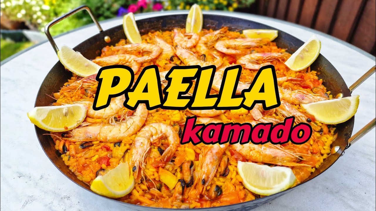 PAELLA 🥘 kamado