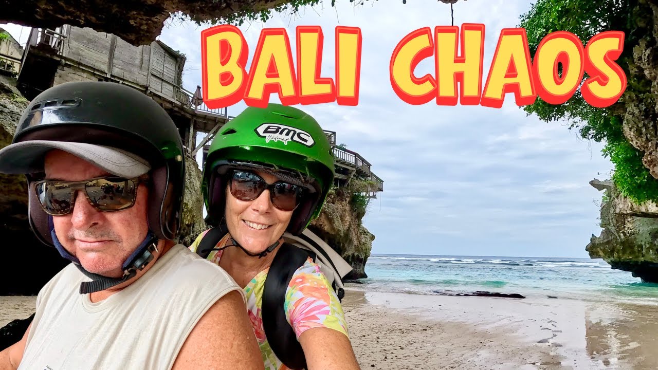 Bali Chaos Begins | Scooter Rides, Traffic & Uluwatu Beach