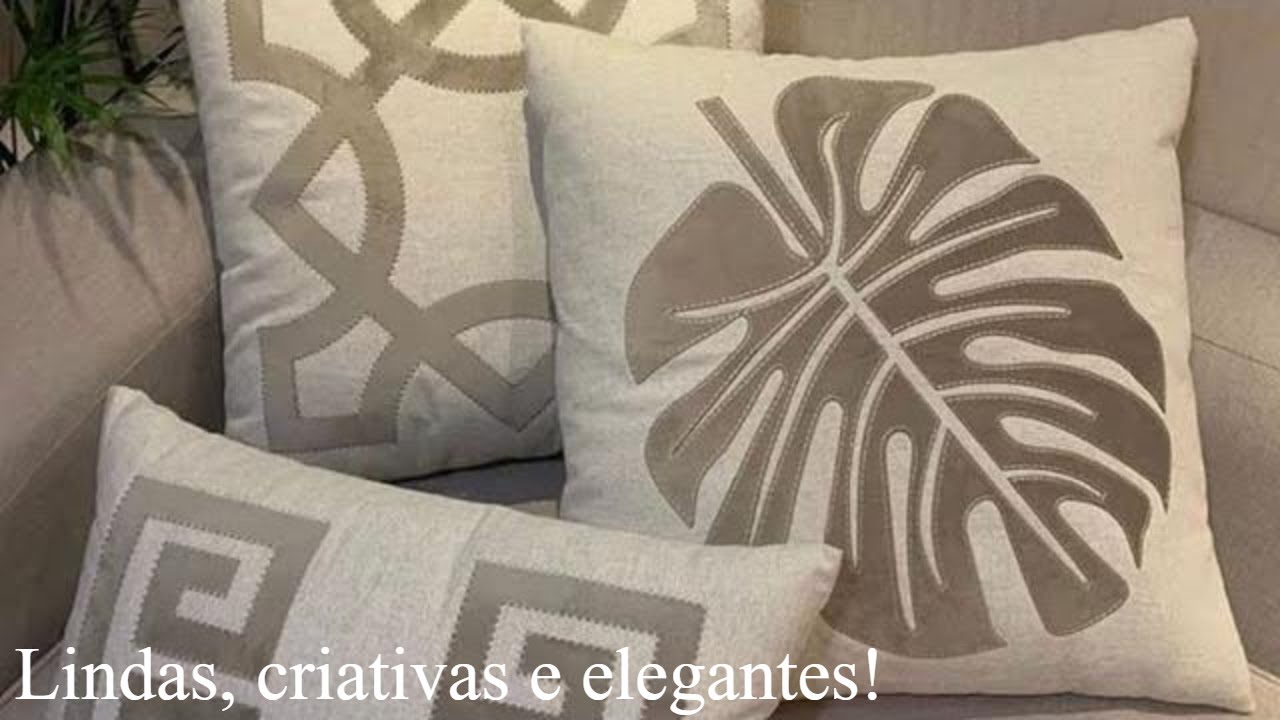TOP 65 LINDAS IDEIAS DE ALMOFADAS DECORATIVAS