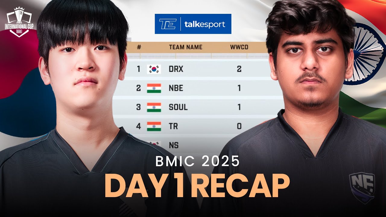 BMIC 2025 Day 1 Recap: Indian Teams Dominate Early 🇮🇳 | DRX Takes The Lead! 🔥