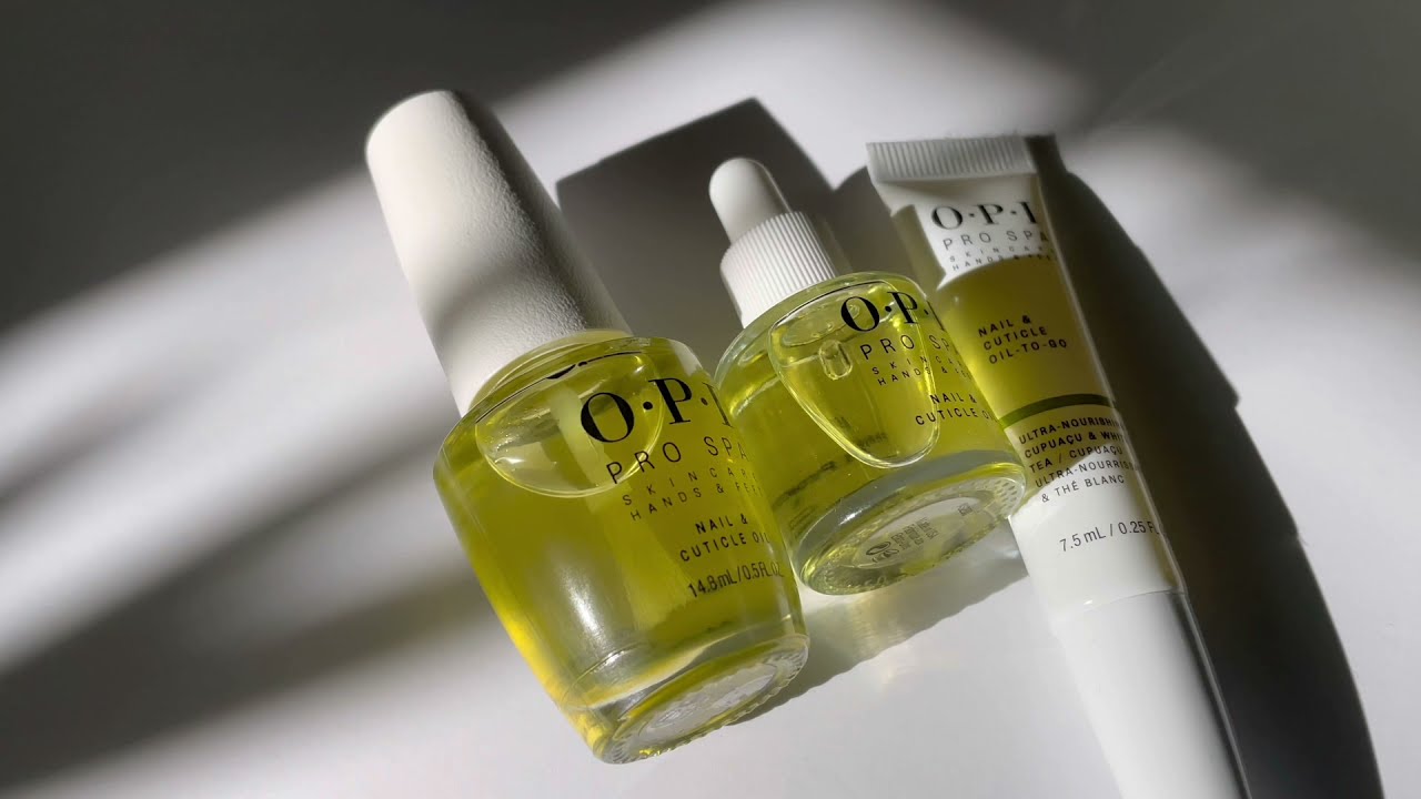 3 OPI Cuticle Oils for Healthier Nails