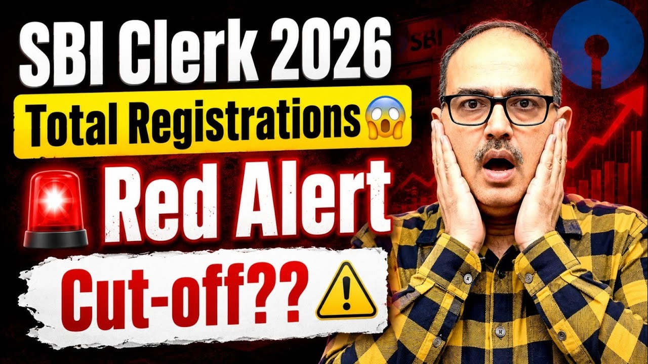 SBI Clerk 2026 | Total Forms कितने भरे गए? 😱 | State-Wise Expected Cut Off 📈 | Amar Sir