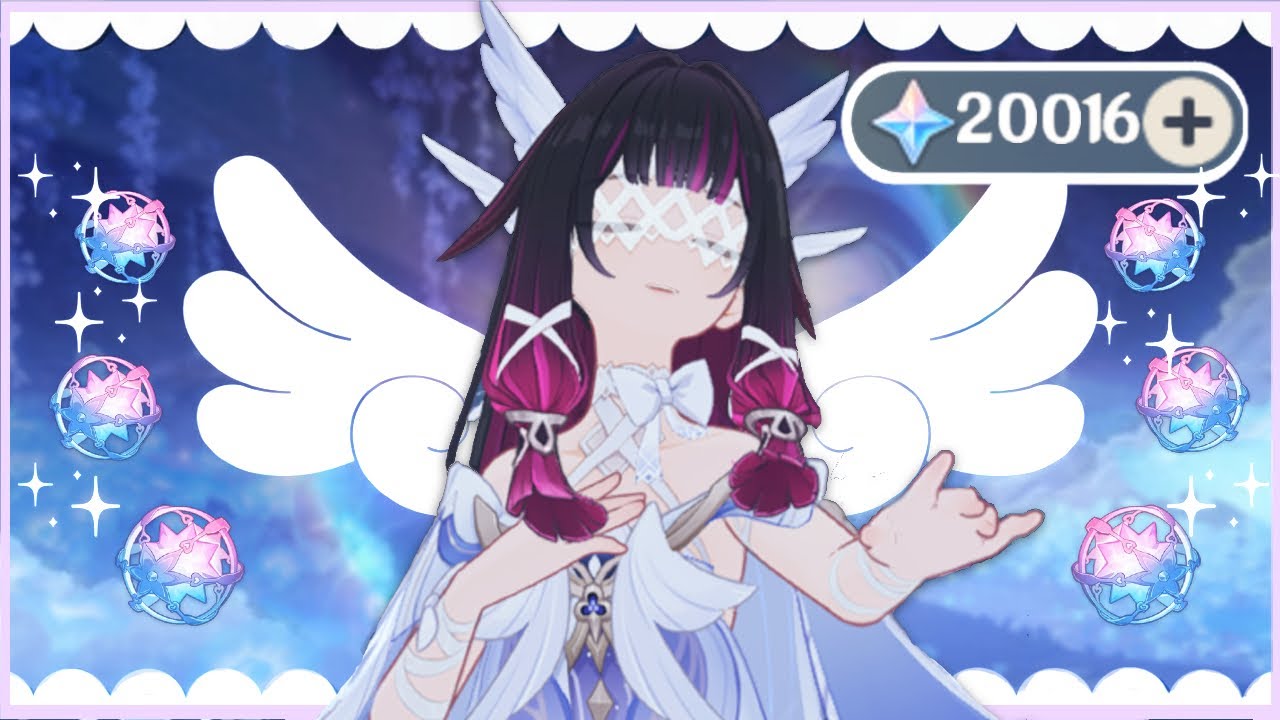 wishing and building columbina (i cried) | cozy genshin impact gaming ☾⊹₊˚