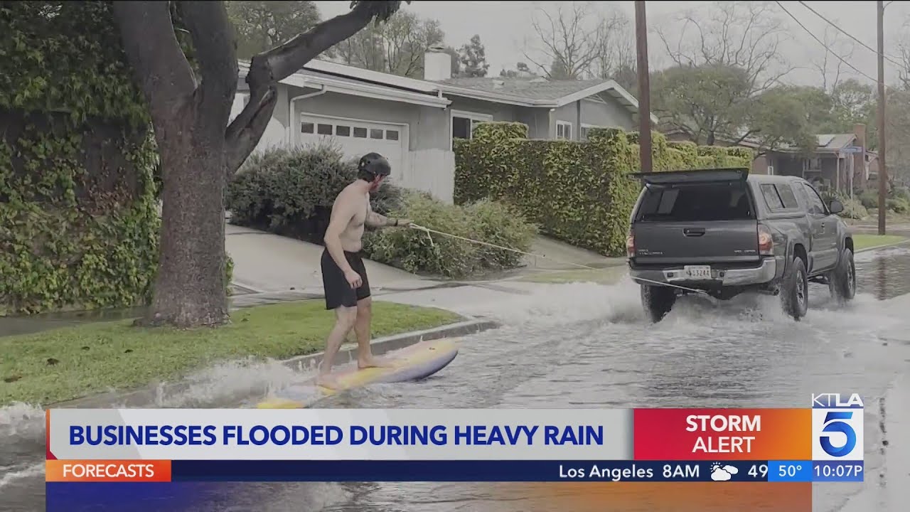 KTLA 5 News 10 p.m. Team Storm Coverage - Monday, Feb. 16, 2026