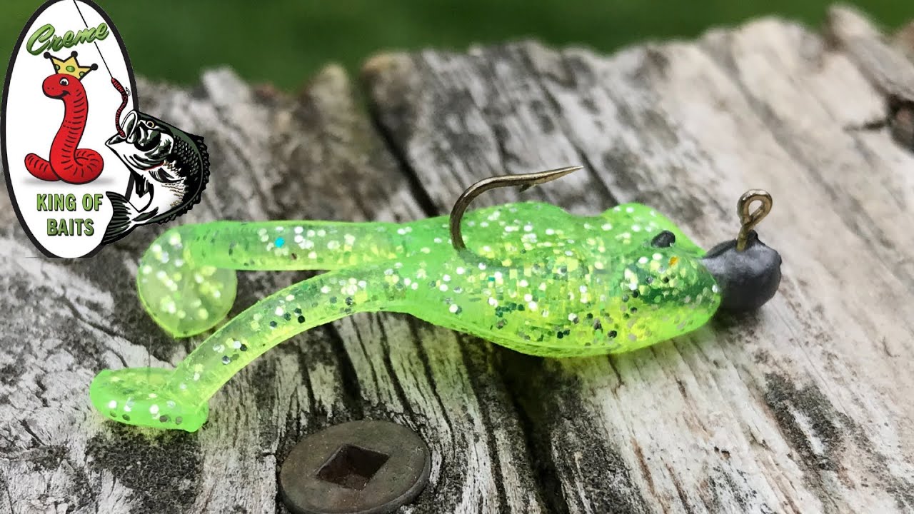Multi-species fishing with Creme Lures Frisky Frog