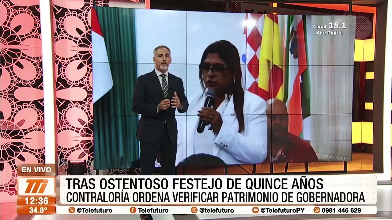 #Especial  - Tras ostentoso festejo de quince años Contraloría ordena verificar patrimonio