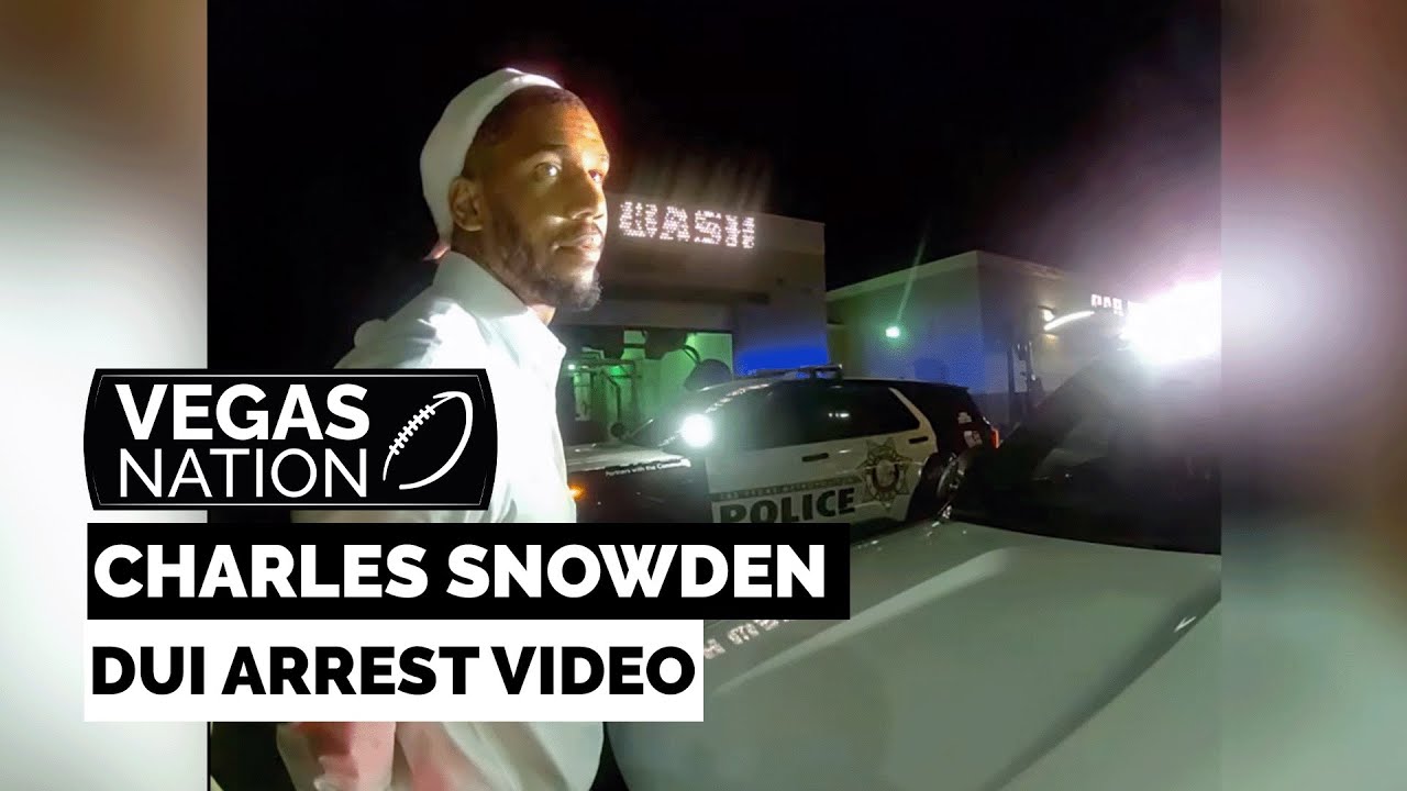 Raiders defensive end DUI arrest footage