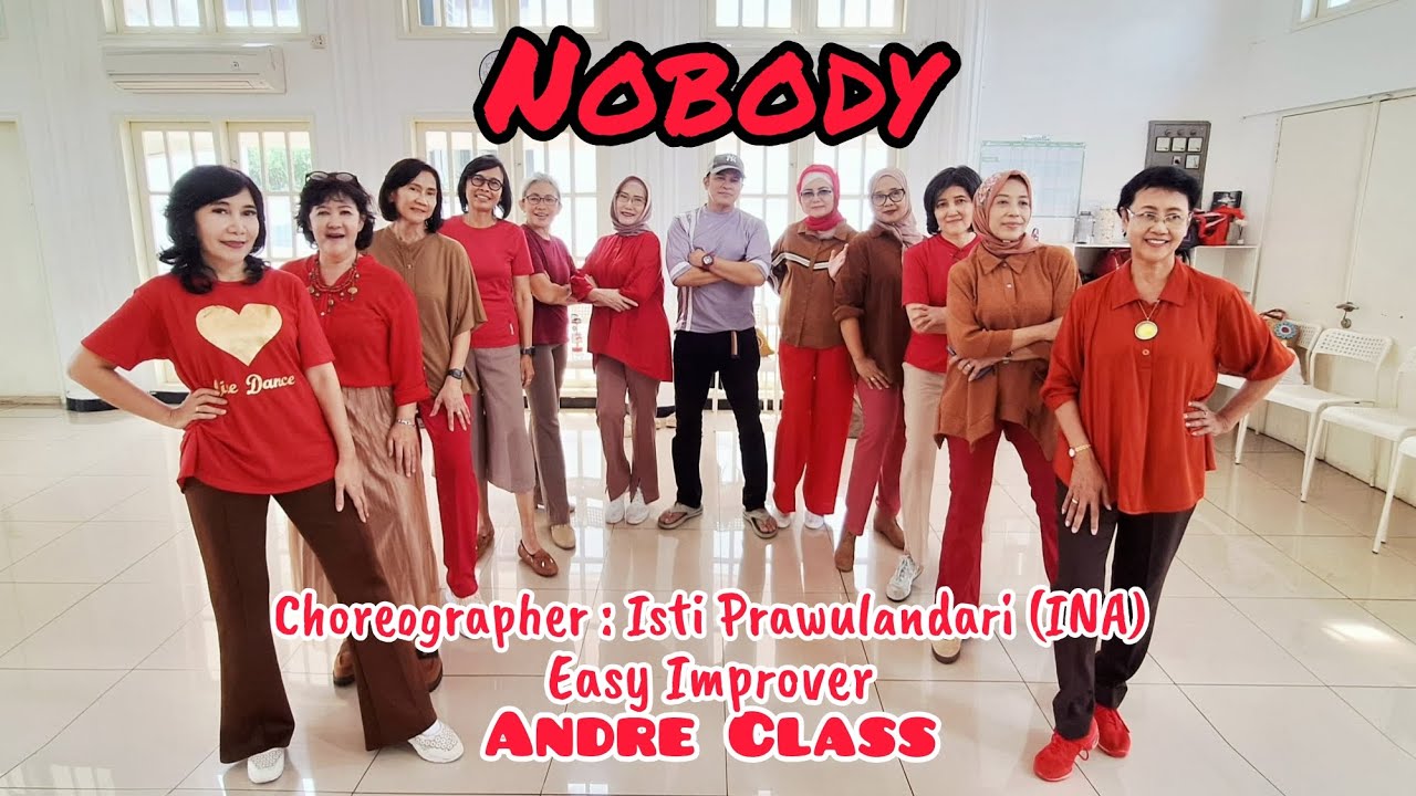 NOBODY - Choreographer : Isti Prawulandari (INA) - Easy Improver - Demo: Andre Class