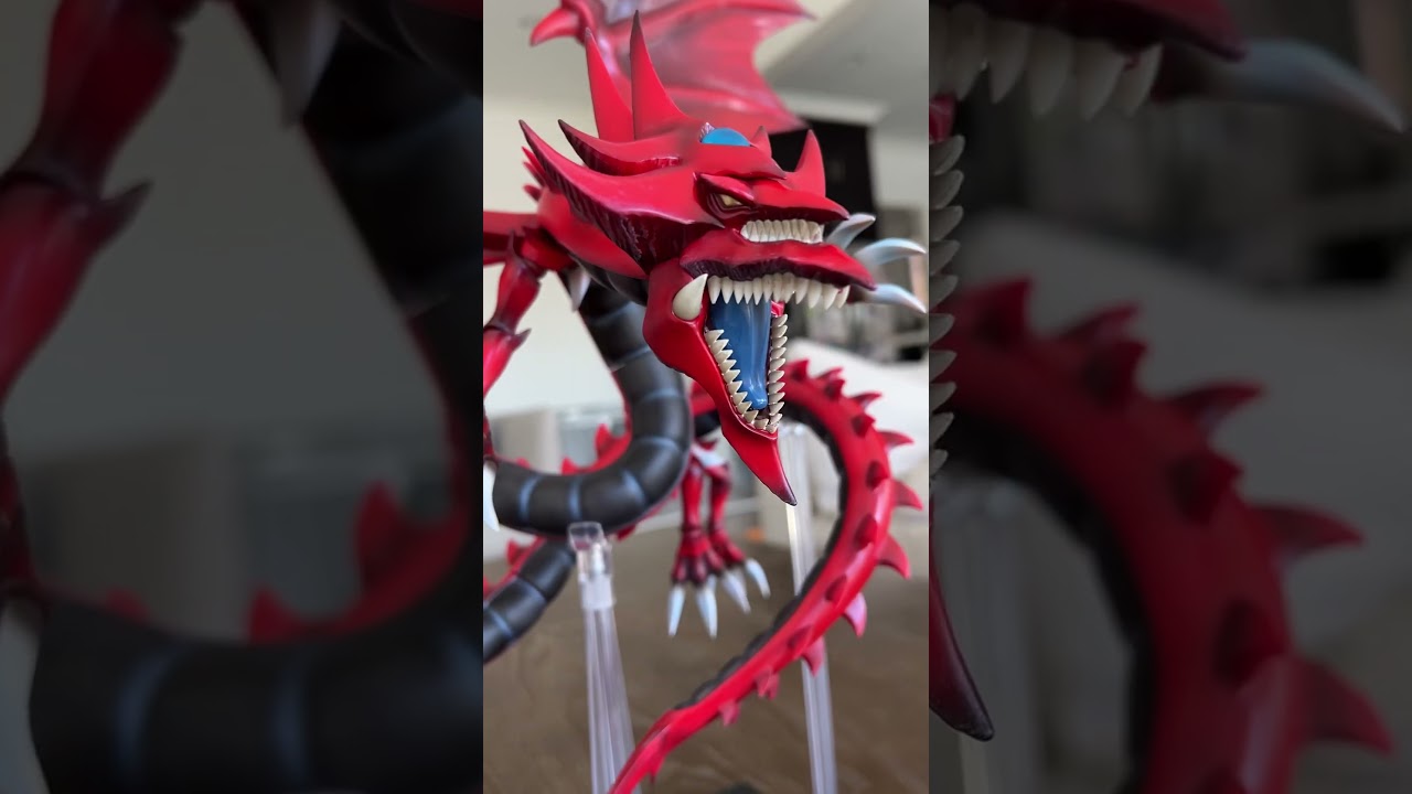 Unboxing my figure collection: Box 3, Slifer the Sky Dragon 🐉 #ygo #yugioh #animefigure #slifer