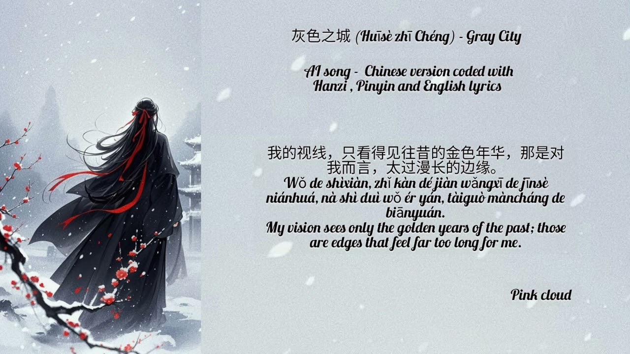 灰色之城 (Huīsè zhī Chéng) - Gray City - AI song own creation 