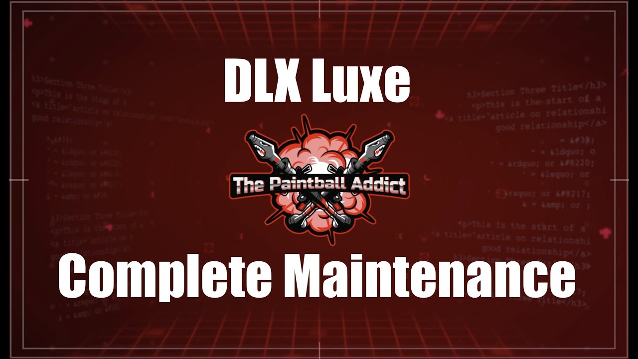 DLX Luxe X Complete Maintenance