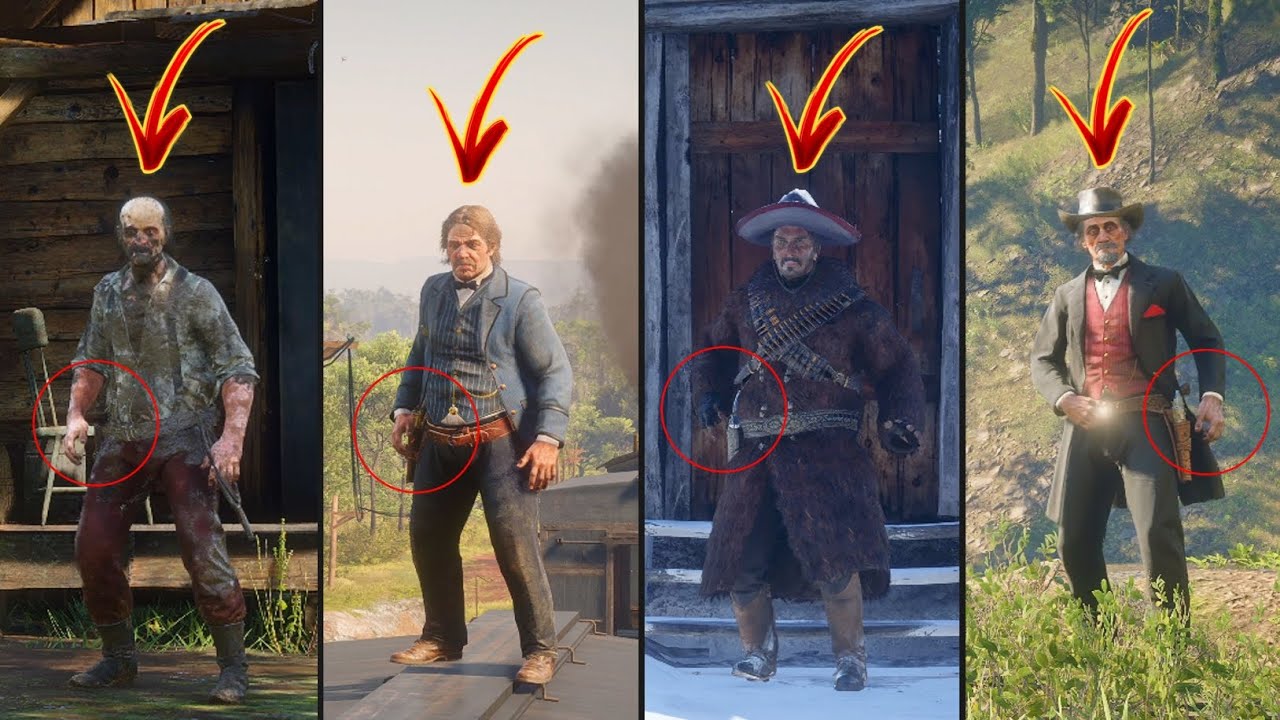 Что произойдёт, если разоружить всех легендарных стрелков в RDR2?