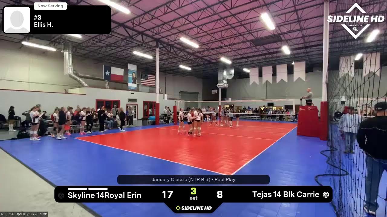 Tejas 14 Blk Carrie vs. Skyline 14Royal Erin (2026.01.10)