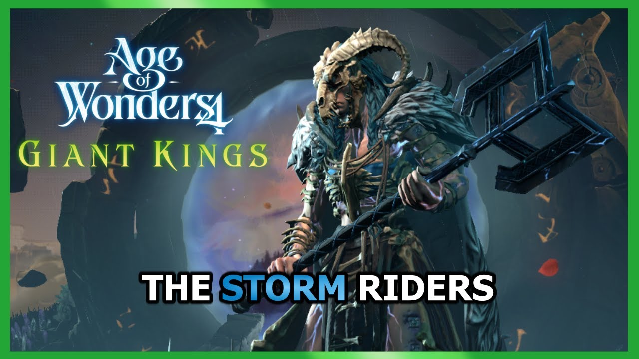 Giant Kings Build for AoW4 - The Storm Riders