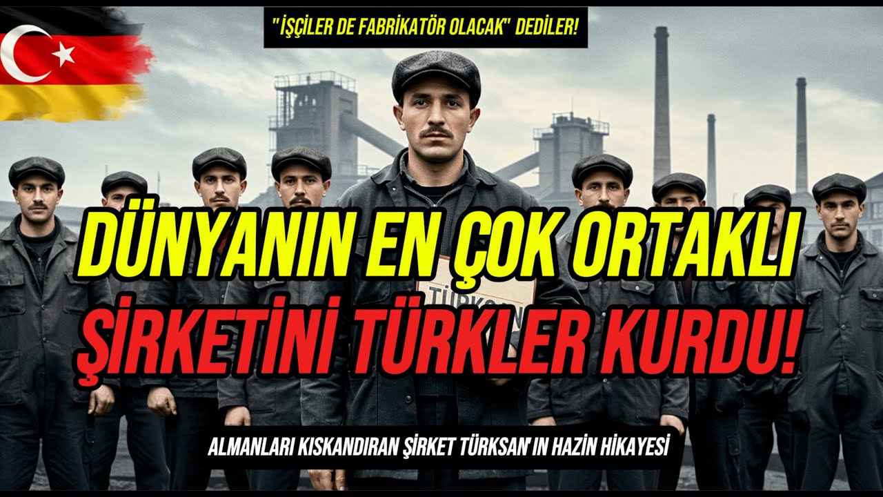 Almanları Bile Kıskandıran Şirket Türksan'ın Müthiş Hikayesi
