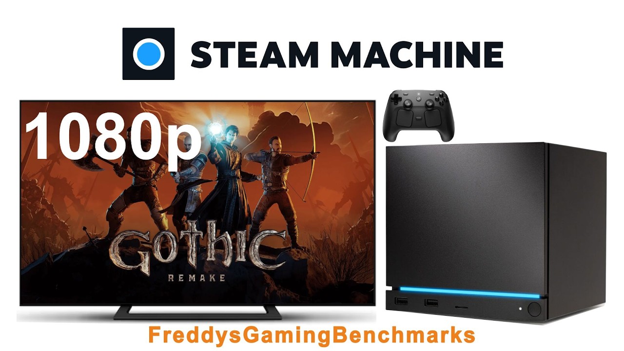 Gothic 1 Remake on Steam Machine with SteamOS 3.9