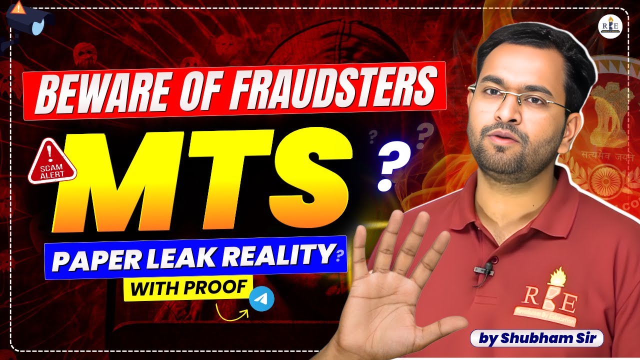 SSC MTS 2025 Paper Leak Reality EXPOSED 😱 | Shubham Sir with proof| Fraud ❌