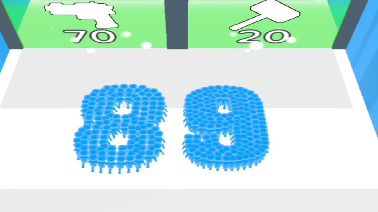 Crowd Number 3D - Gameplay Walkthrough Ios Android Apk Game All Levels #1