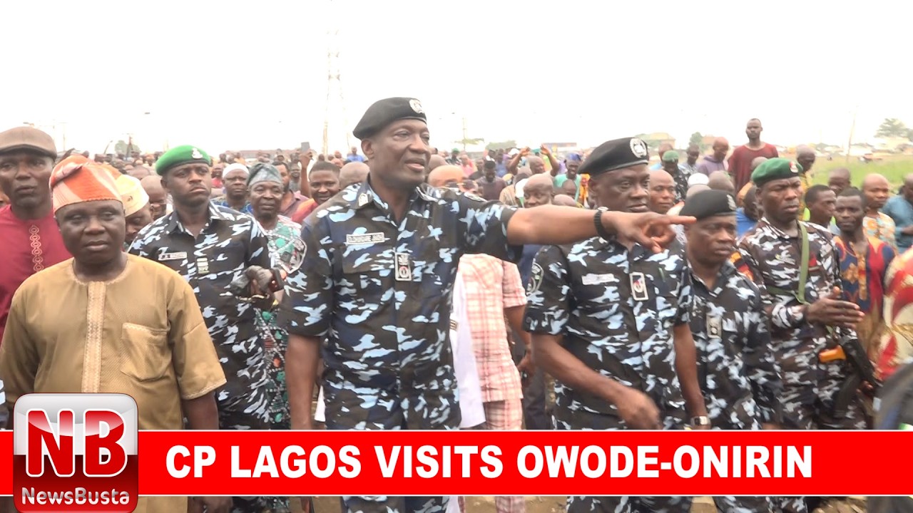 C P LAGOS VISITS OWODE-ONIRIN TRADERS, AMIDS ALTERNATIVE DISPUTE RESOLUTION