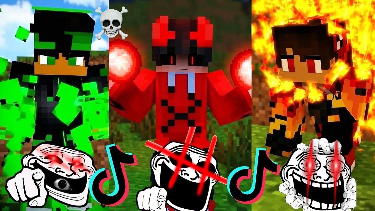 🥶☠️MINECRAFT TIKTOK COMPILATION - COLDEST MOMENTS THAT WILL SHOCK YOU ⚡️❄️