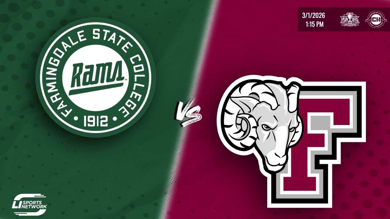 2025-26 ECHC Playoffs | Fordham University vs. Farmingdale State College (M3)