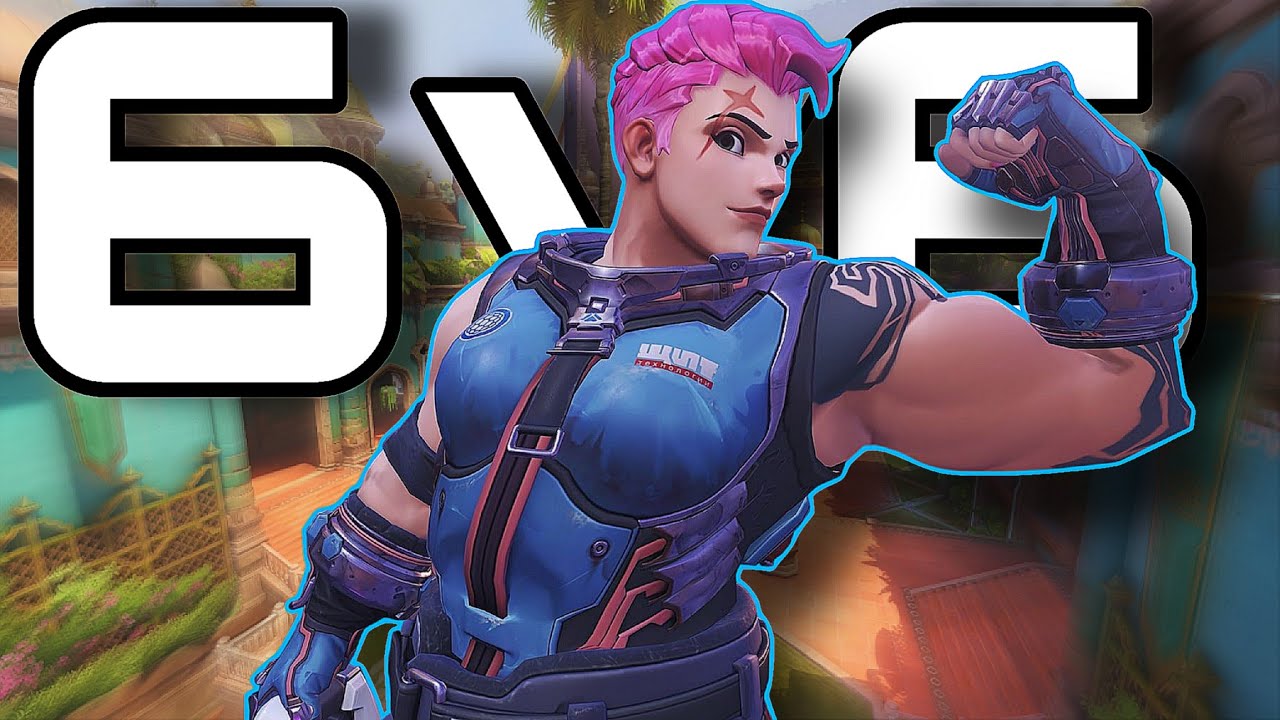 DEFINITIVAMENTE disfruto mas ZARYA en 6v6! / OVERWATCH - SEASON 1