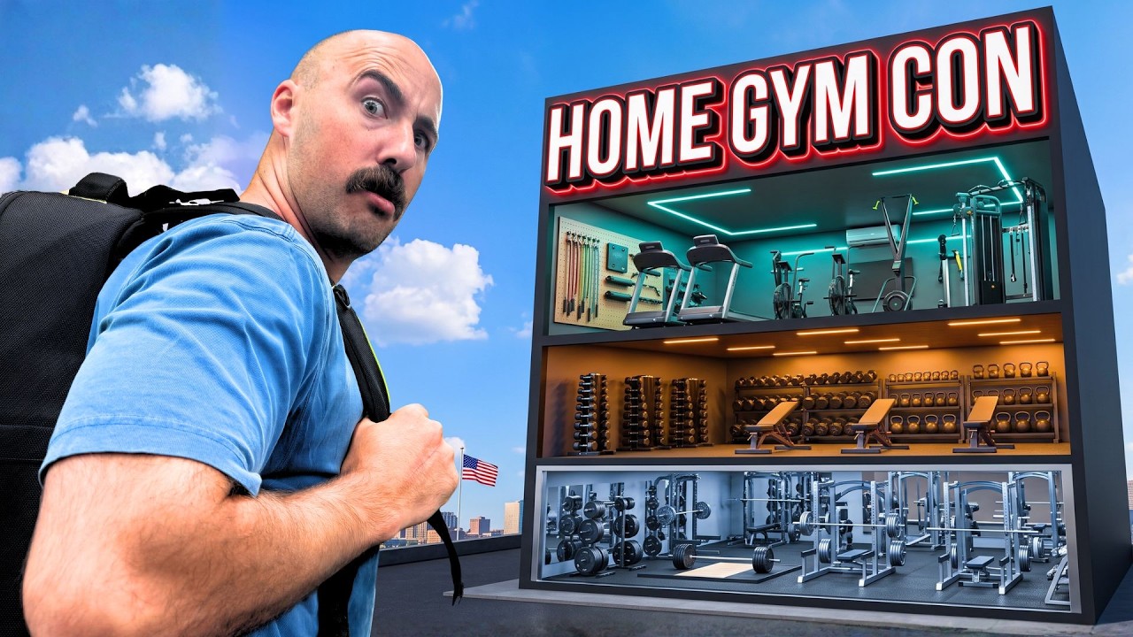 I Tried The Future Of Home Gyms at HomeGymCon 2026!