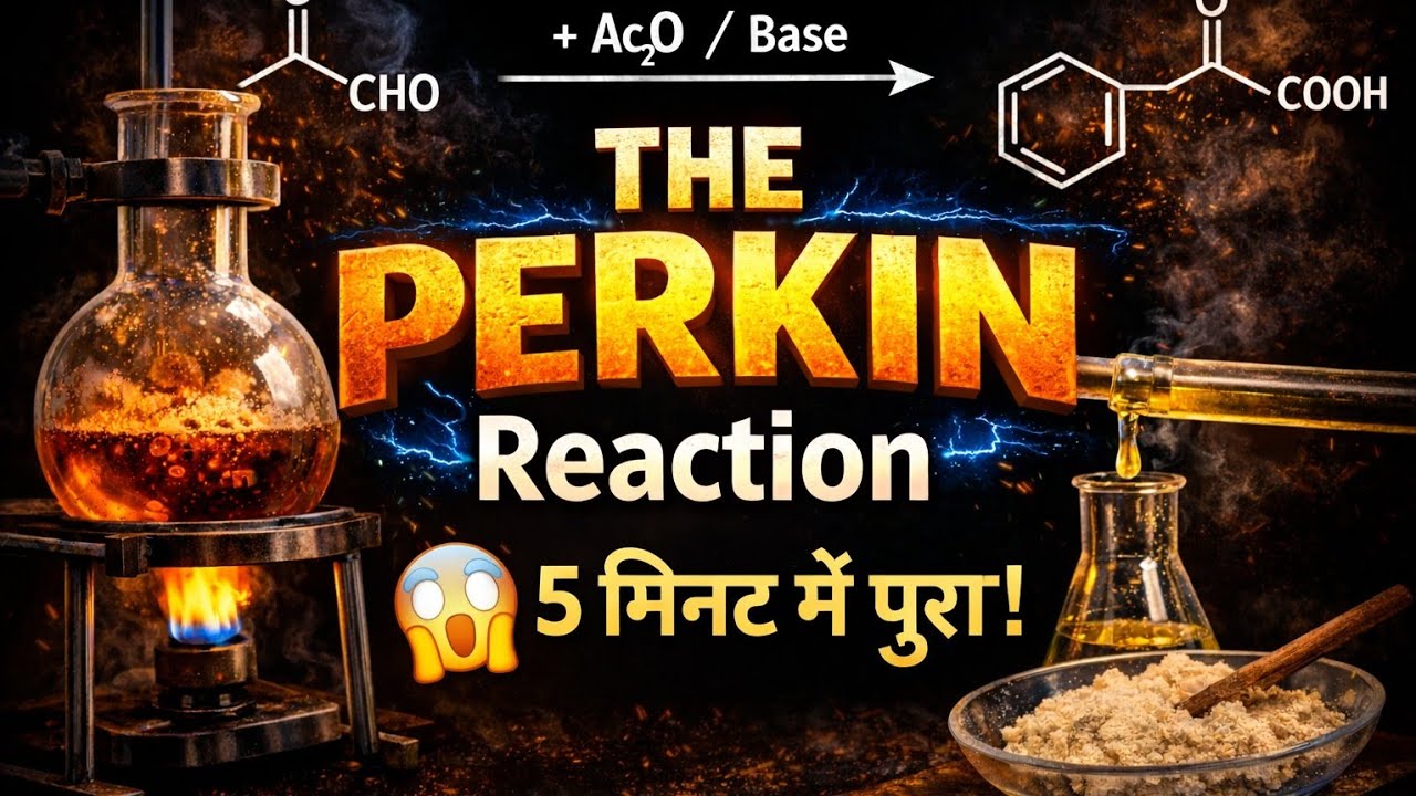 पर्किन Rxn Mechanisms 🔥Only 5 Min...// 12th Class||upboard||organic chemistry||