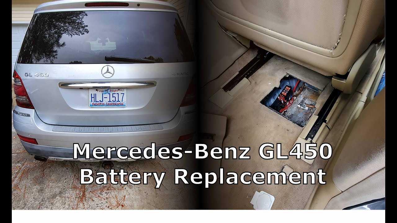 Mercedes-Benz GL450 Battery Replacement