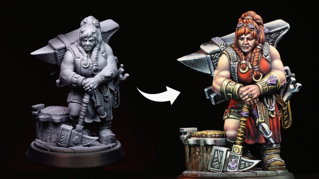 Adamantine Blacksmith | Painting Tutorial | TORZADÜR