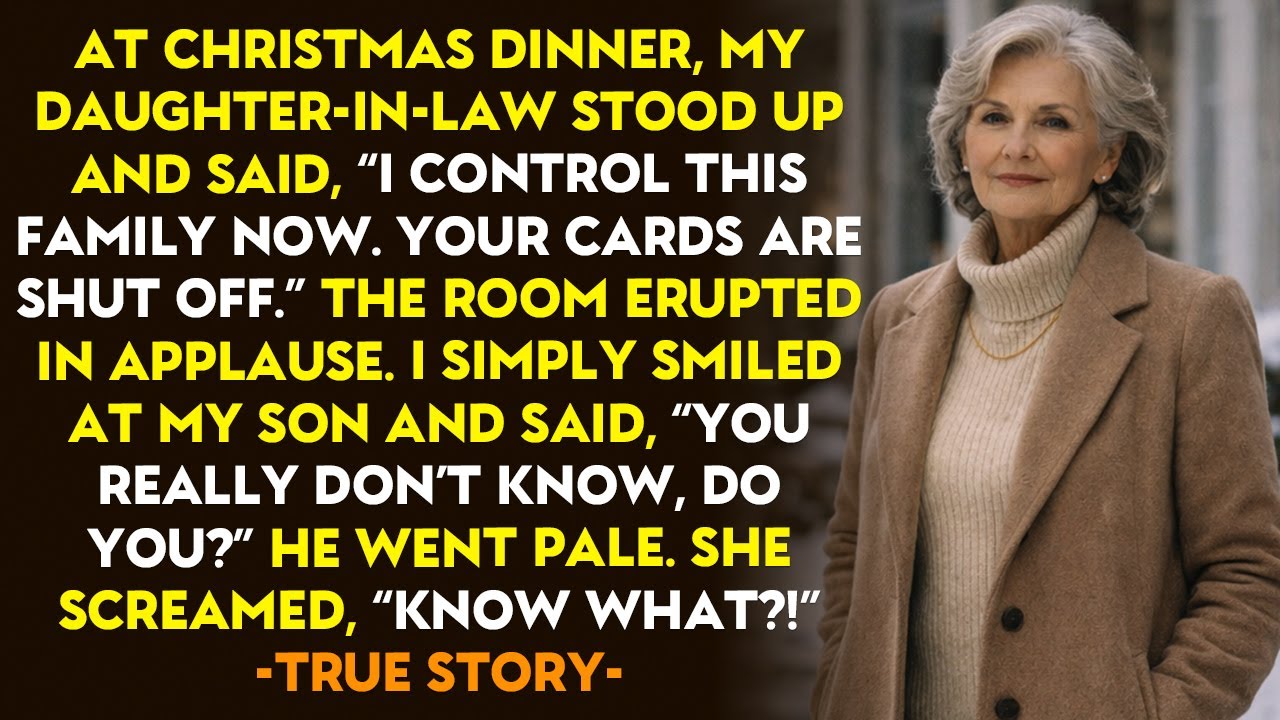 HER TRUE STORY 👵💔My Daughter-In-Law Took Control At Christmas &mdash; I Smiled And Asked One Question...