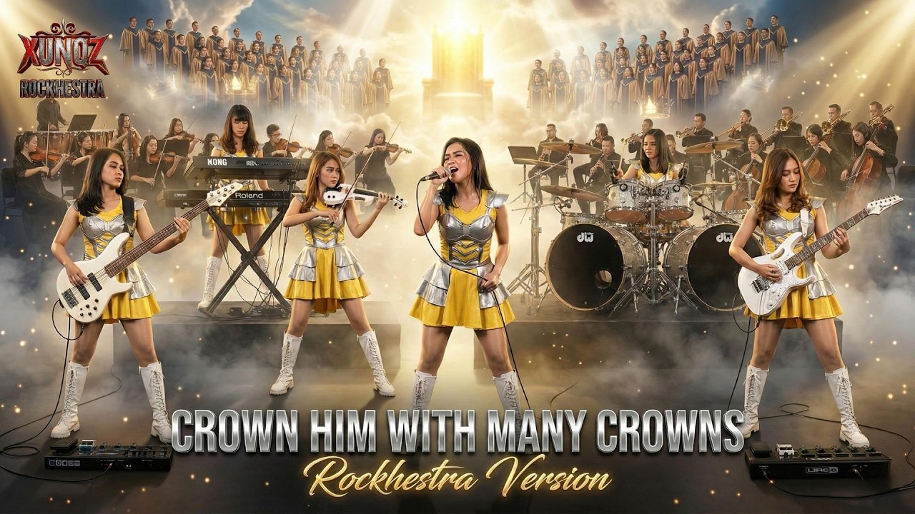 CROWN HIM WITH MANY CROWNS - Rockhestra Version🎻 | 🎸Metal Symphony
