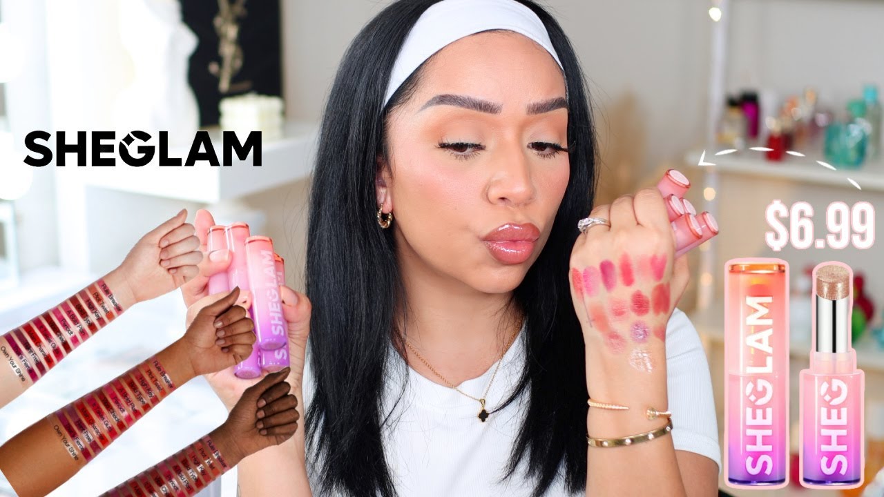 Swatches & Review of the Viral SHEGLAM Mirror Kiss Lipsticks