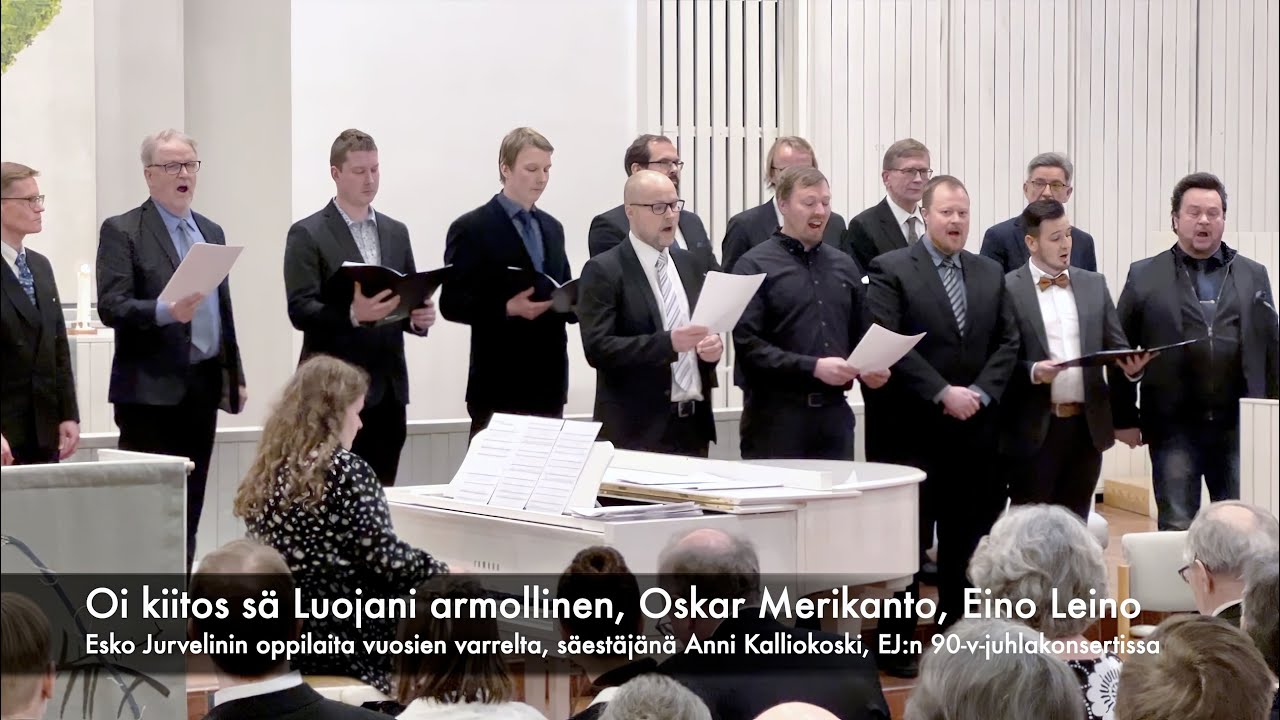 Oi kiitos sä Luojani armollinen