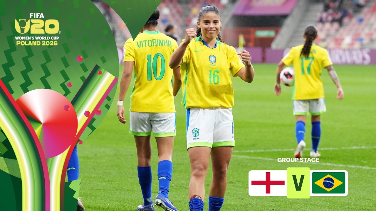 Highlights | England 1-2 Brazil | FIFA U-20 Women's World Cup 2026&trade;