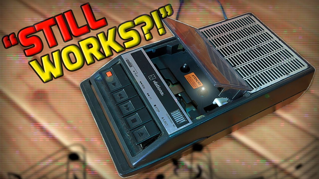 Restoration of an old NATIONAL cassette recorder  [ RQ 2211MA 80's Part  03]
