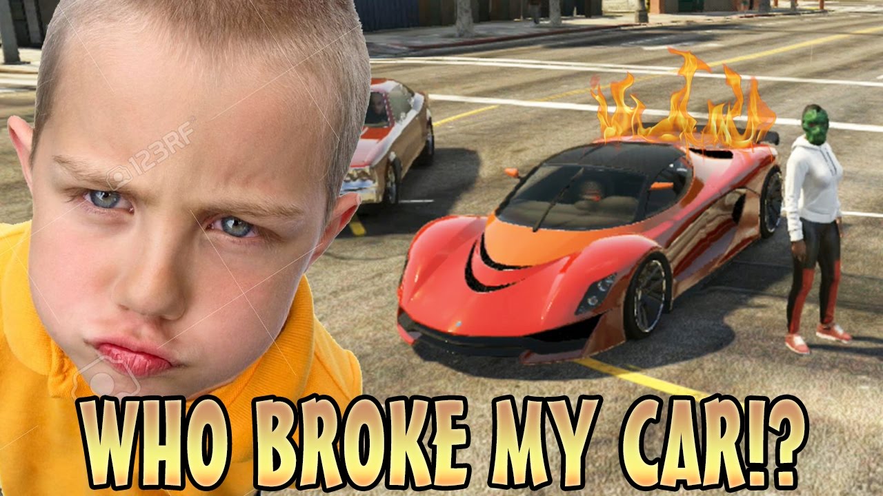 TROLLING KID WITH ENGINE KILL SWITCH! (GTA 5 Funny Trolling)