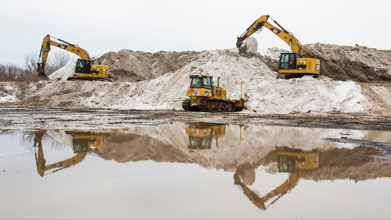 THE SNOW IN TO: Where does it all go?