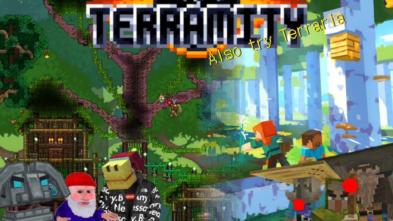 Minecraft Terramity Speedrun in 4 Hour 24 Minute
