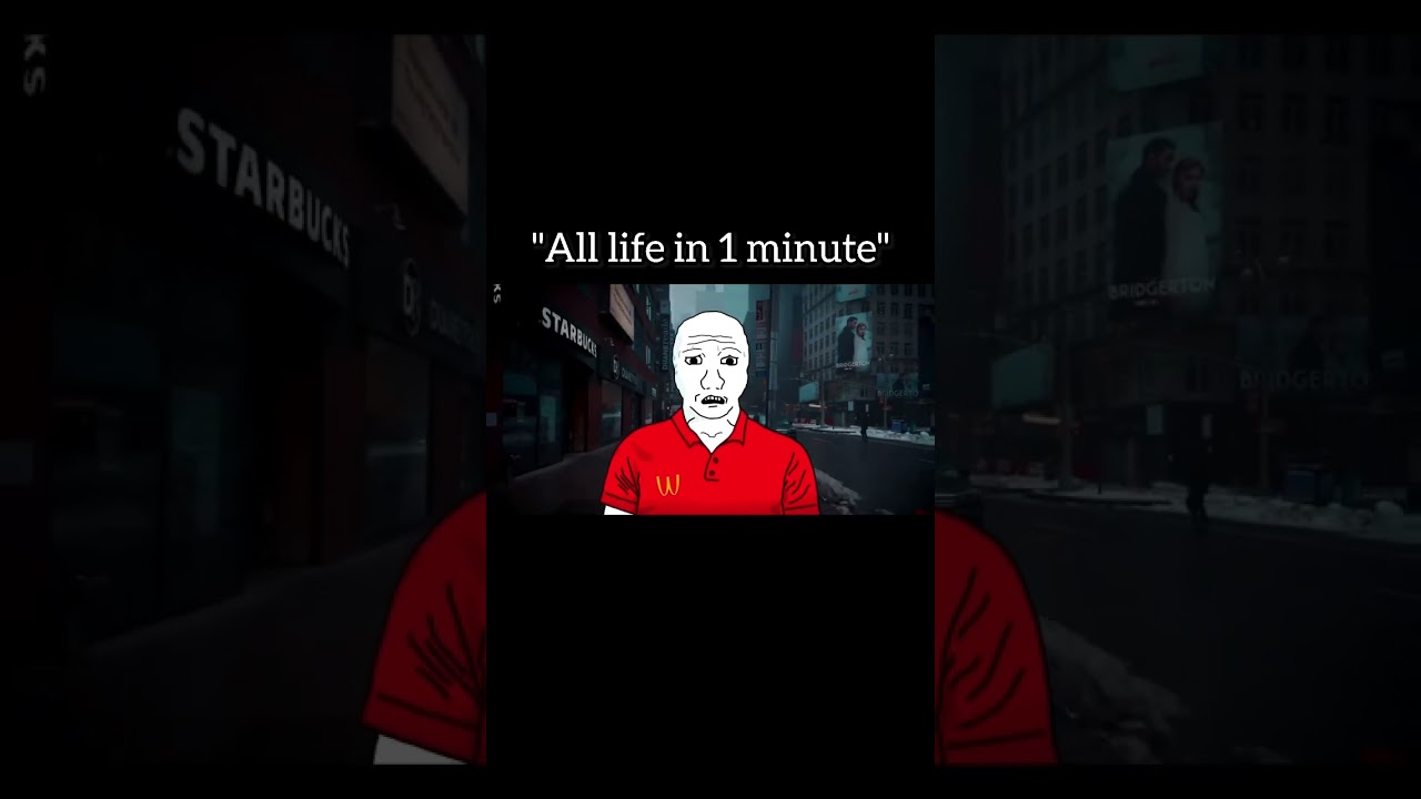 All Life In 1 Minute, Sad Doomer Story #doomer #life #sad #story #shorts