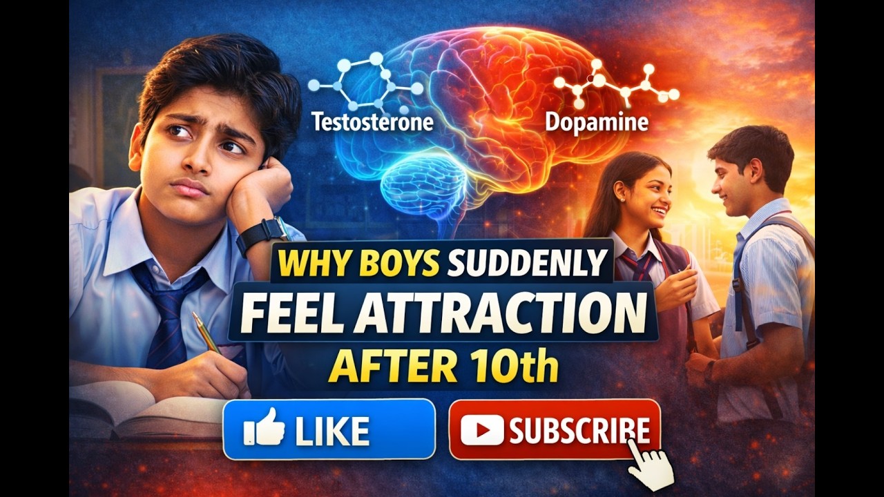 Why Boys Suddenly Get Attracted to Girls After 13teen – Science Explained | Teen Health Guide