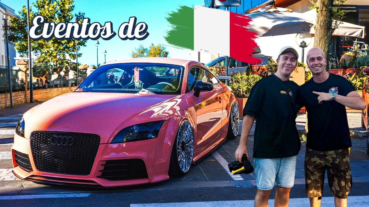 ASI SON Los EVENTOS de AUTOS en ITALIA