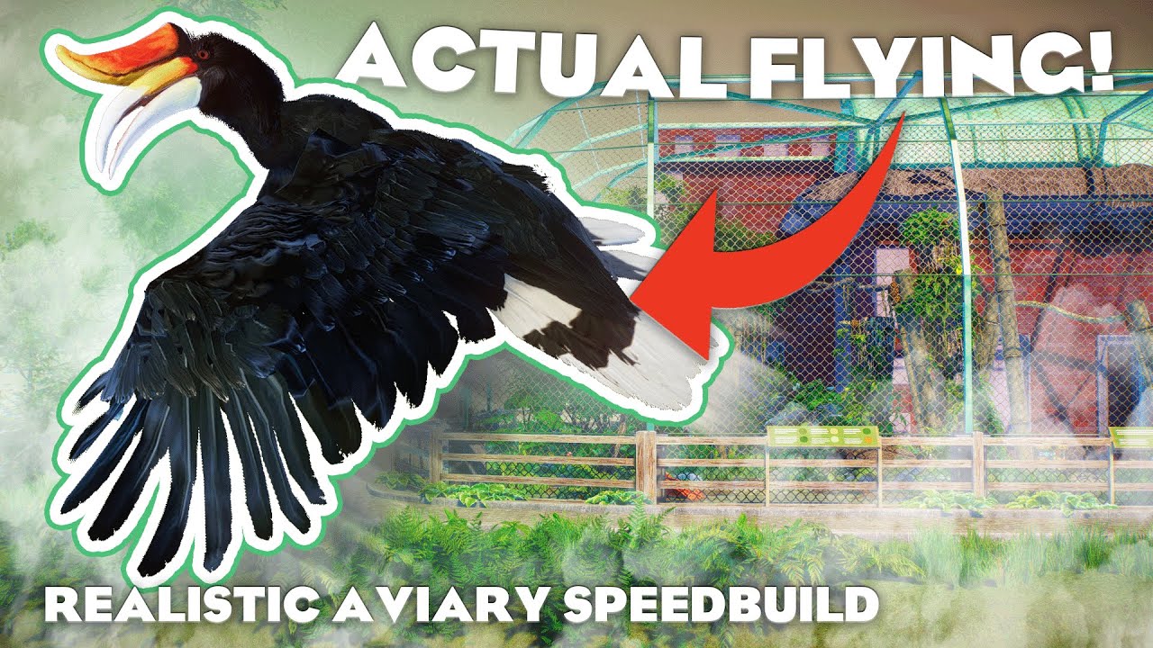 🦜 Я построил для САМЫХ ПЕРВЫХ ЛЕТАЮЩИХ ПТИЦ в Planet Zoo!