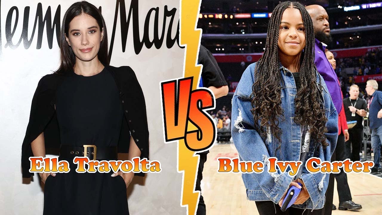 Ella Travolta (John Travolta's Daughter) Vs Blue Ivy Carter Transformation ★ From Baby To 2023